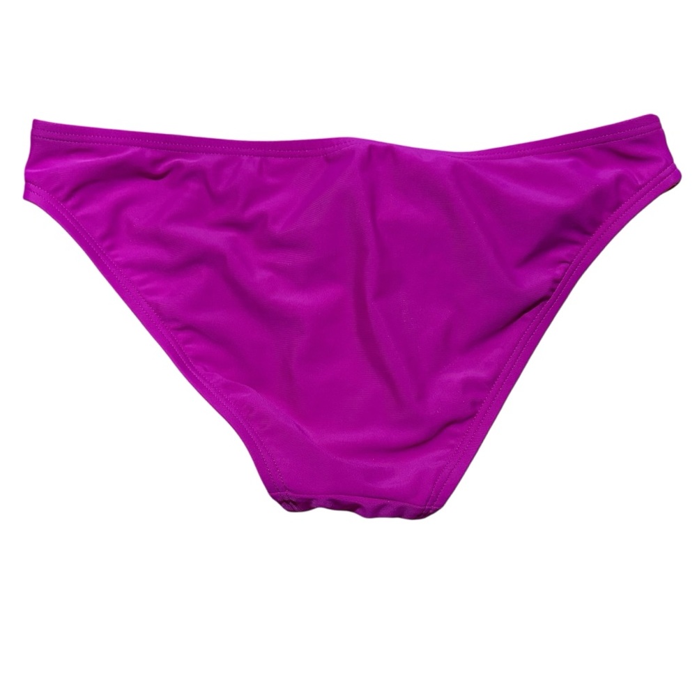 BECCA Beach | Rebecca Virtue Magenta & Red Paisley Colorblock Bikini size M NEW - Picture 10 of 13